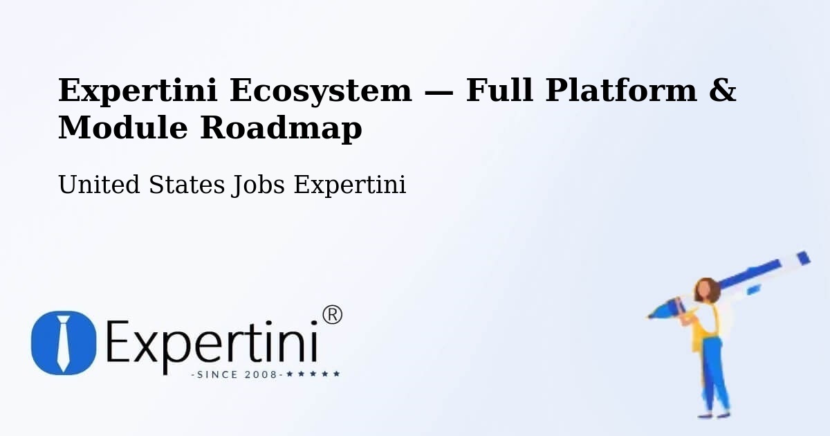 Expertini Ecosystem — Full Platform & Module Roadmap – Minot